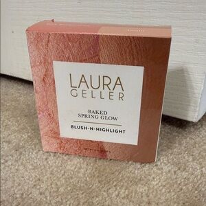 Laura Geller Baked Blush-N-Highlight - Warm Pink Glow
